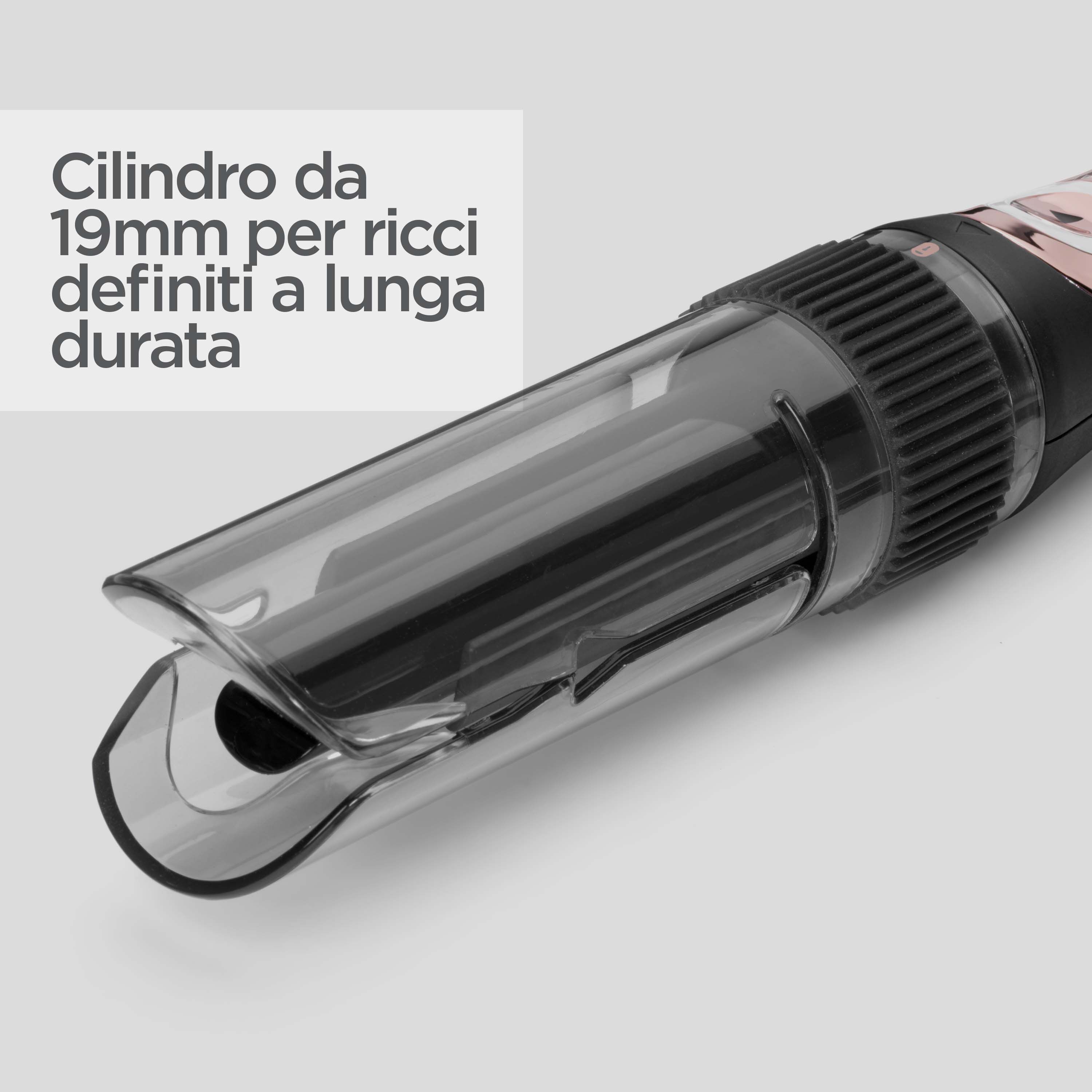 Cilindro da 19mm per ricci definiti a lunga durata